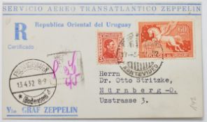 Uruguay Luftschiff Post