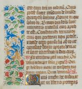 Buchmalerei (verm. Stundenbuchblatt)