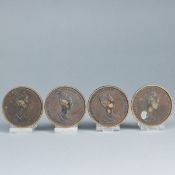 Vier Bronze-Medaillen