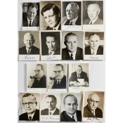 Autogrammkarten deutsche Politiker