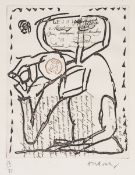 Pierre Alechinsky1927 Brussels - lives and works in Bouvigal - 