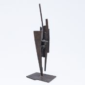 Helge Michael Breig1930 Naumburg (Saale) - 2020 Hanover - Abstract figure - (1963) Bronze. Brown