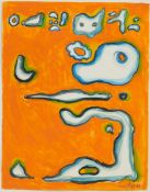 Arnold Leissler1939 Hanover - 2014 - Untitled - (1966) Watercolor/paper. 27 x 20.5 cm. Signed and