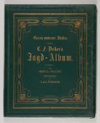 Gallery of Modern Masters. C. F. Deiker's hunting album. 12 photographs after theoriginal