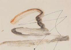 Carl Buchheister1890 Hanover - 1964 Hanover - Untitled - Ink and watercolor/paper. 10.4 x 14.9 cm.