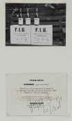 Joseph Beuys1921 Krefeld - 1986 Düsseldorf - Invitation card for the action 