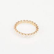 Memoryring - Brillantring in Gelbgold