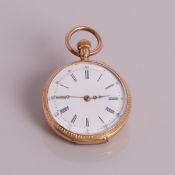 Goldene Damentaschenuhr