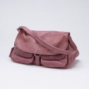 JIL SANDER - Schultertache in Rosé