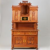 Jugendstil Aufsatzschrank