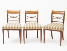 6 Biedermeier Stühle