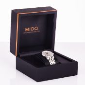 MIDO Baroncelli Chronometer Armbanduhr in Stahl