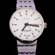 MIDO Baroncelli Chronometer Armbanduhr in Stahl