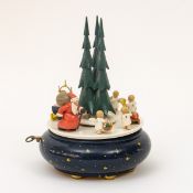 Erzgebirge Spieluhr - Wendt u. Kühn - Weihnachtszug