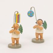 Wendt u. Kühn - Paar Engel mit Lampion