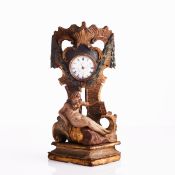 Chronos. Spätbarocker Uhrenständer Süddeutschland, um 1760. 