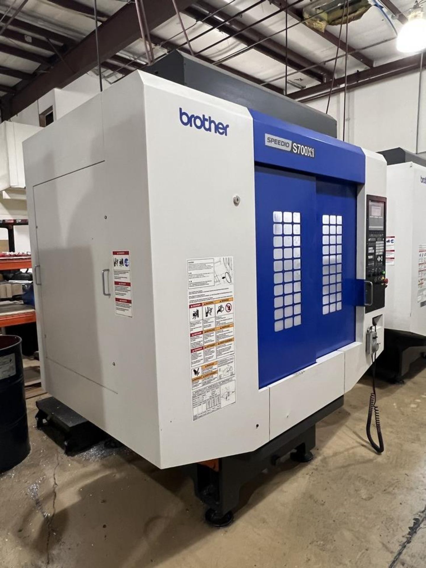 2016 Brother Speedio S700x1 Vertical Machining Center, Travels 11.8" x 15.7" x 27.6", BT-30, 16, - Image 3 of 23