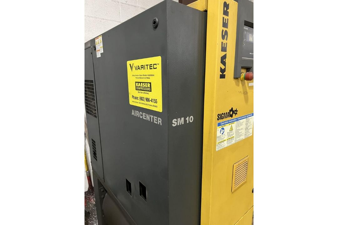2007 Kaeser Sigma SM10 AirCenter Air Compressor, 10HP, CFM 42, PSIG 125 Note: Must be removed last - Image 2 of 7
