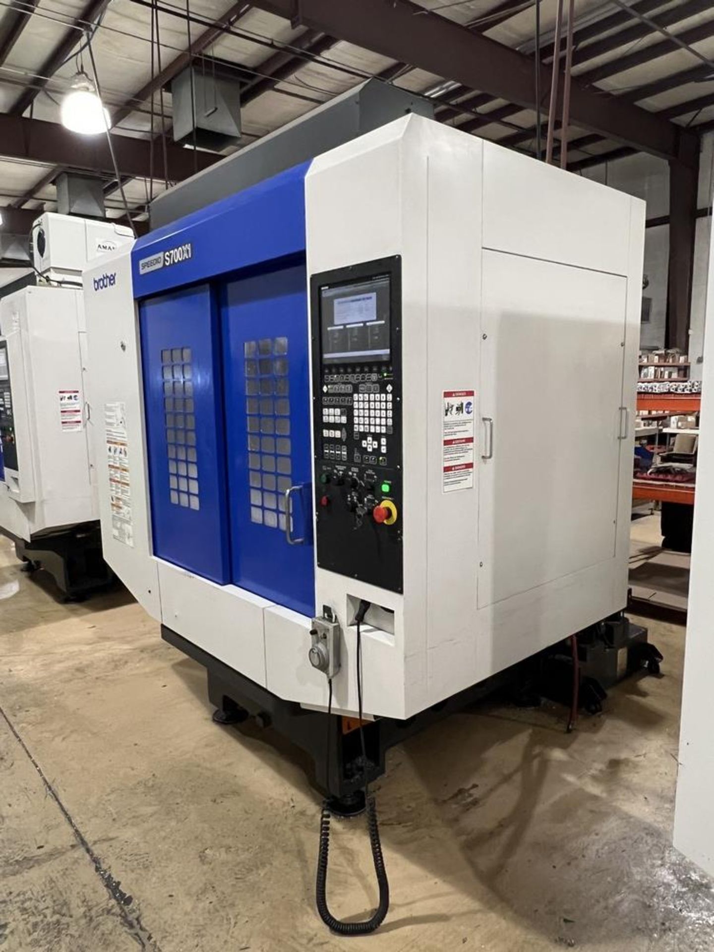 2016 Brother Speedio S700x1 Vertical Machining Center, Travels 11.8" x 15.7" x 27.6", BT-30, 16, - Image 2 of 23