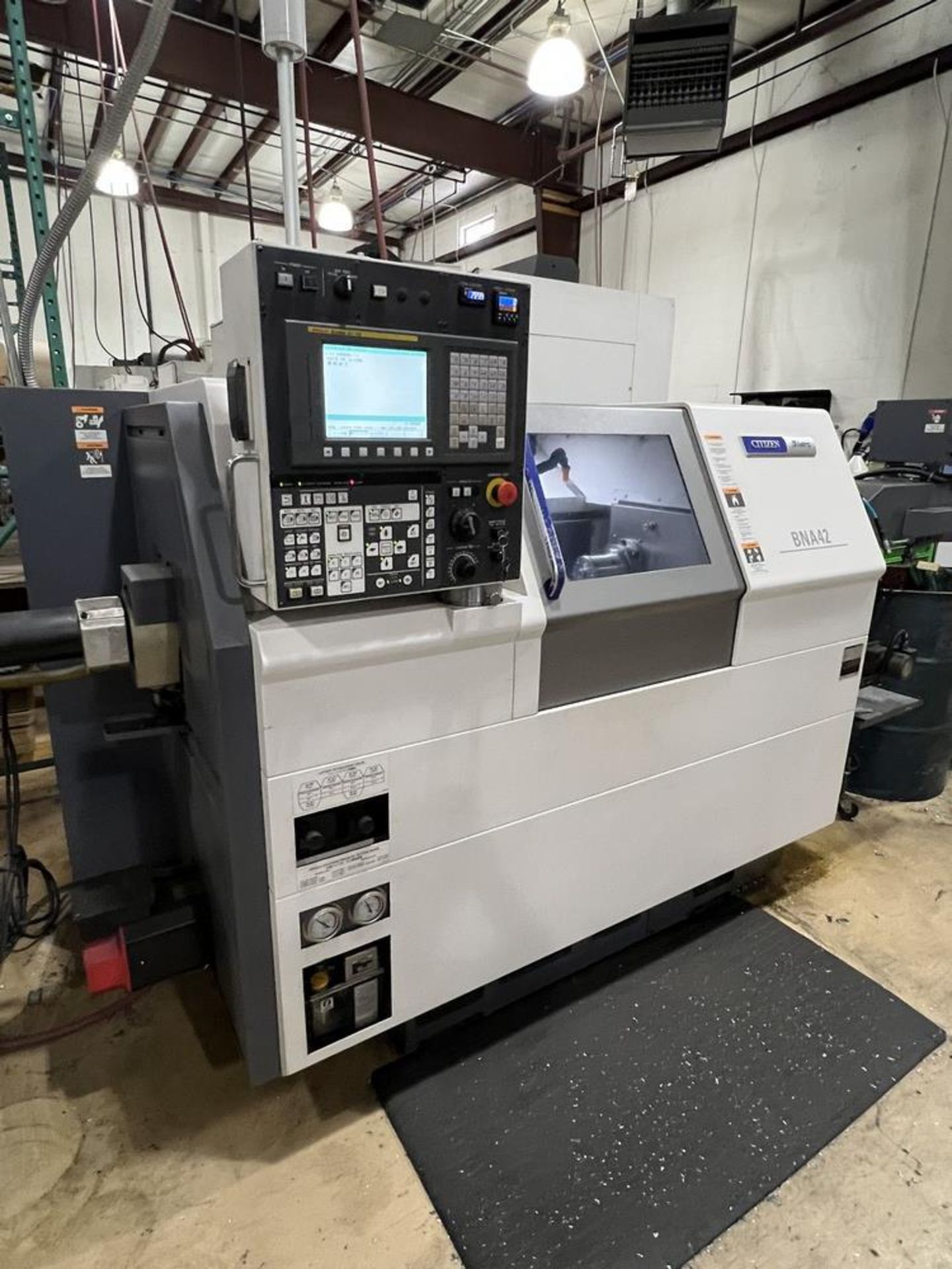 2018 Citizen Miyano BNA-42S2 CNC Lathe With Edge Miyano 542 Bar Feeder Wtih Barfeed Guide - Image 4 of 22