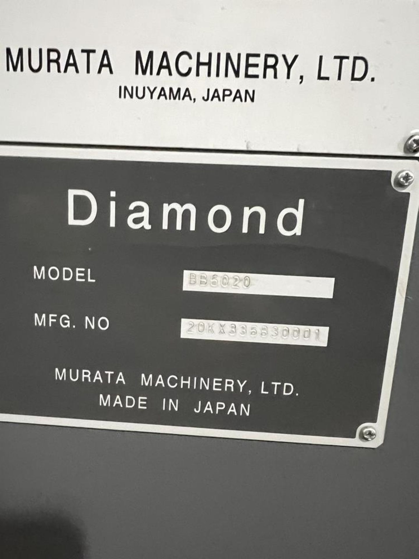 2021 Murata Mitsubishi Machinery Diamond BB6020 Press Brake With European Quick Change Clamps With - Image 13 of 16