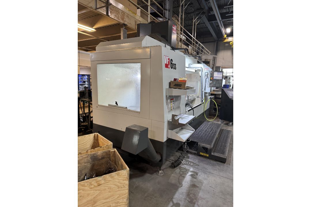 2018 Haas VF-6SS Vertical Machining Center, Probes, 40 Taper, 24 Station Side Mount Tool Changer - Image 8 of 11