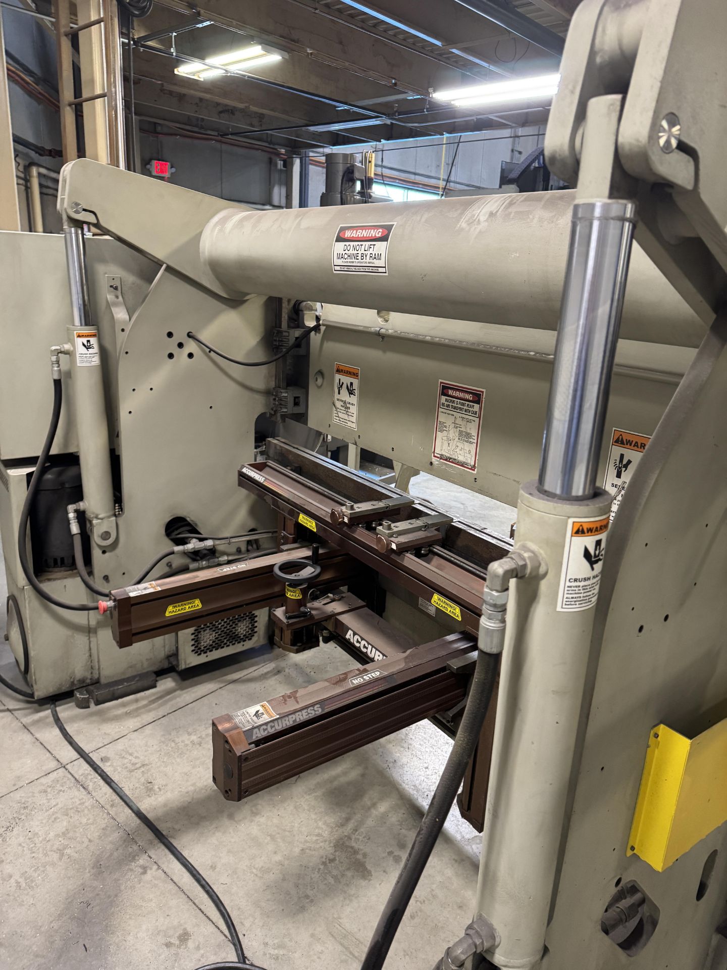2010 Accurpress 7608, ETS 3000 Control W/ Premium Backgauge, Bend Speed Control, S/N 10502 - Image 5 of 10