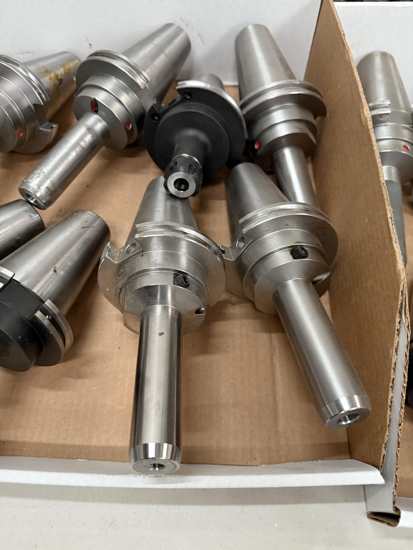 (10) Lightly Used Kennametal Erickson Through Coolant Cat 50 Holders ER-16 Collets with Various Size - Image 3 of 5