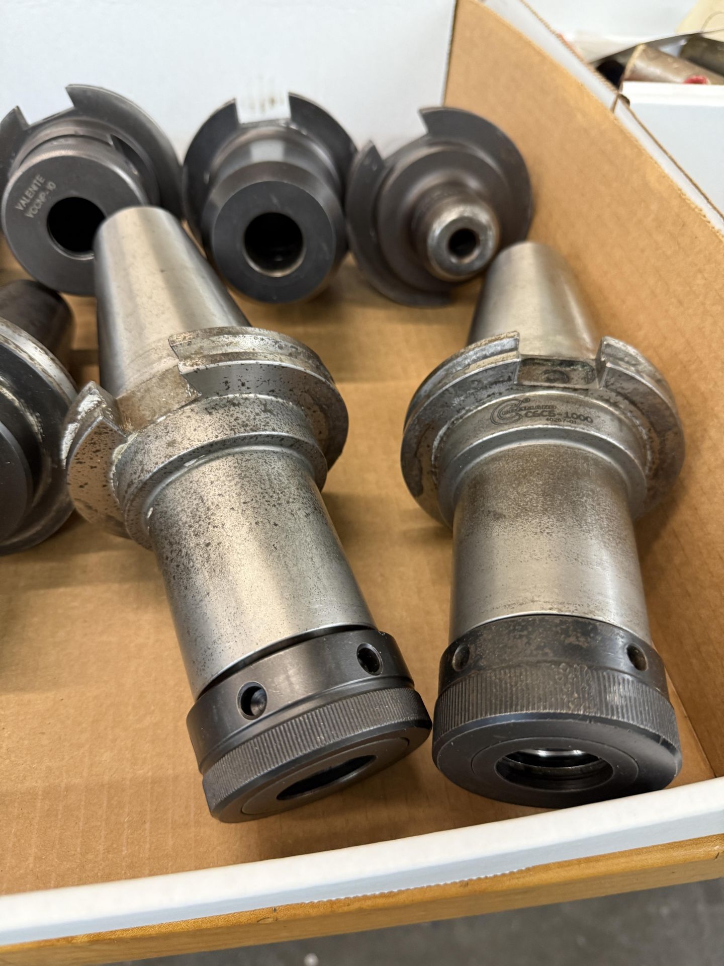 (10) Various CAT 50 Tool Holders Includes, Valenite, Techanara, Command, Boring Bar & Collet - Image 3 of 5