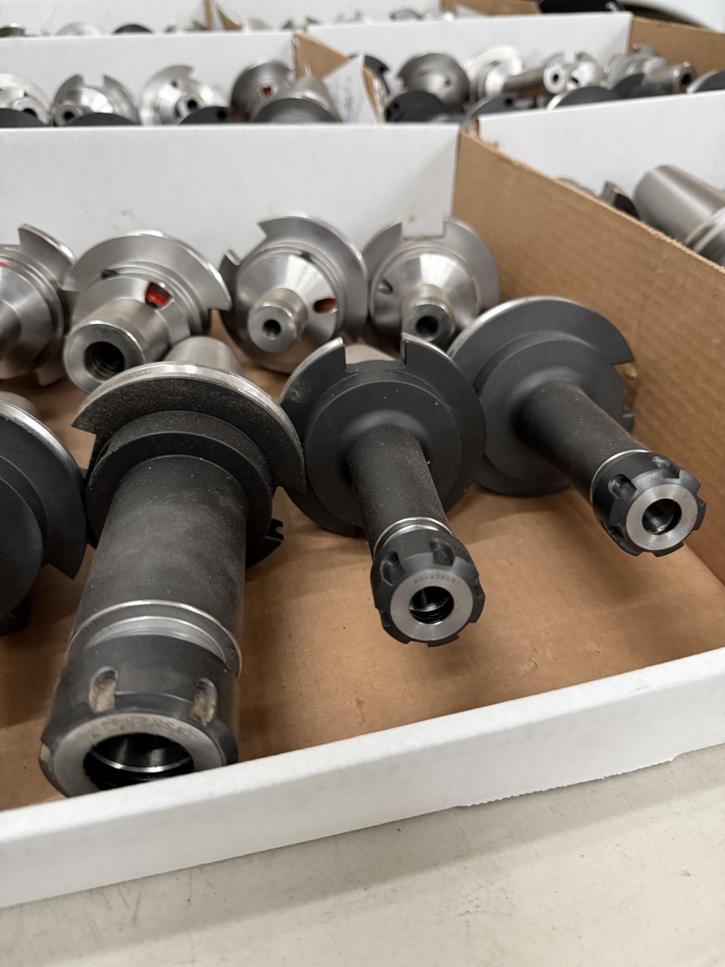 (10) Lightly Used Kennametal Erickson Through Coolant Cat 50 Holders ER-16-20-32 Collets with - Image 3 of 4
