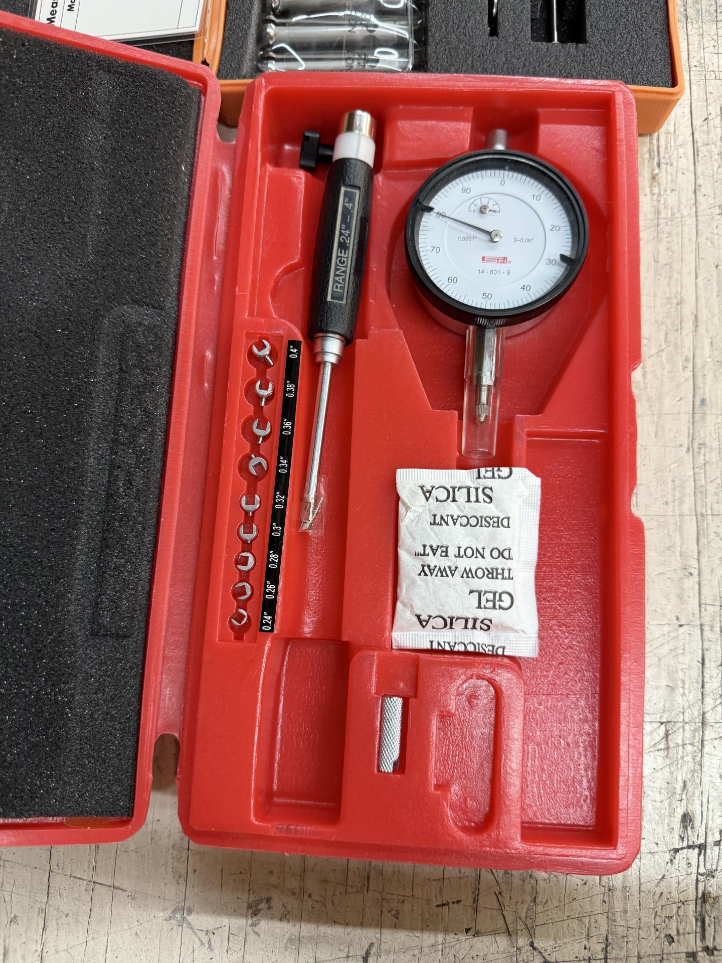 Mitutoyo Bore Gage 526-123 Set & SPI Dial Bore Gage Set 0.24" - 0.4" - Image 2 of 6