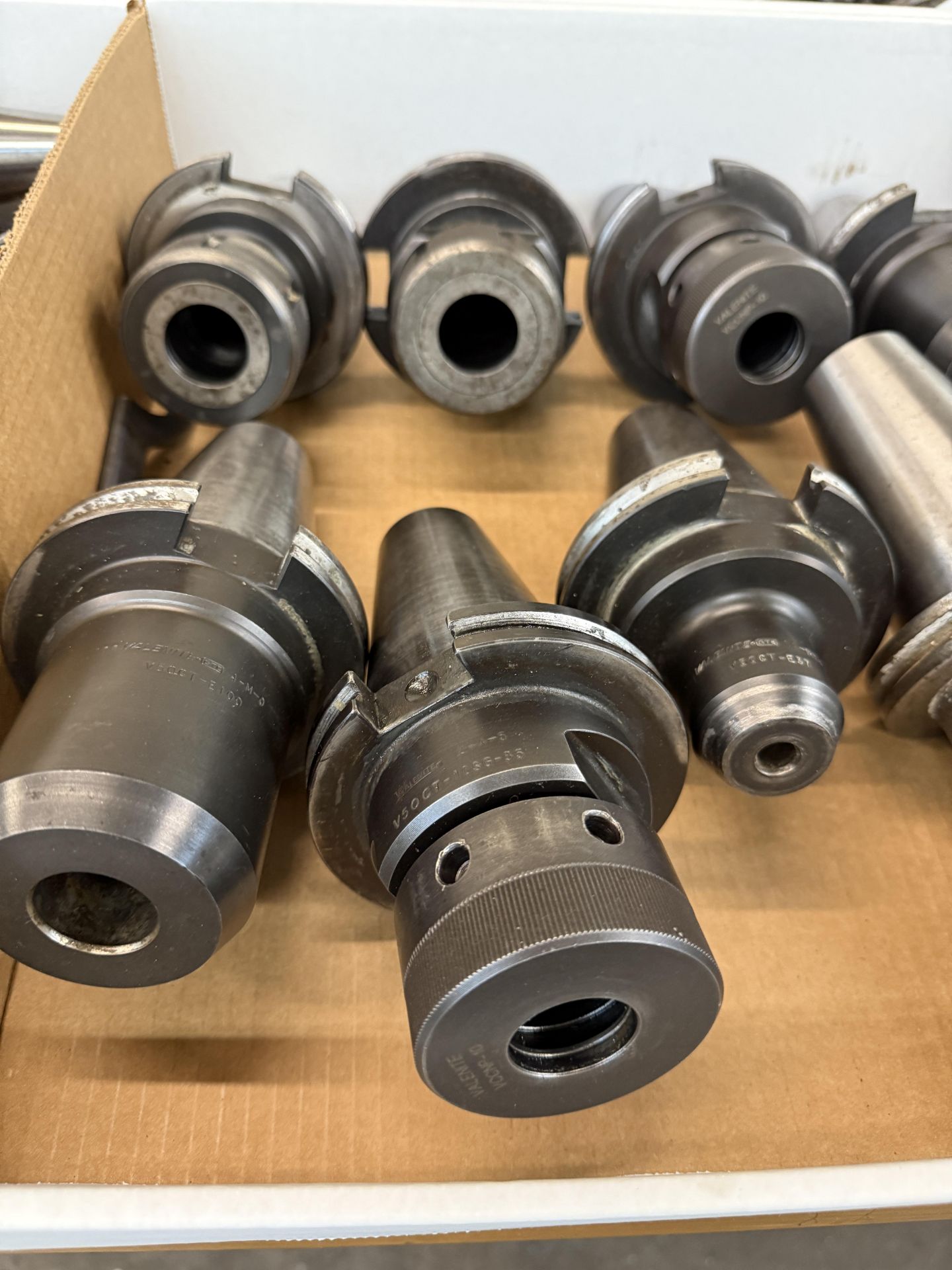 (10) Various CAT 50 Tool Holders Includes, Valenite, Techanara, Command, Boring Bar & Collet - Image 2 of 5