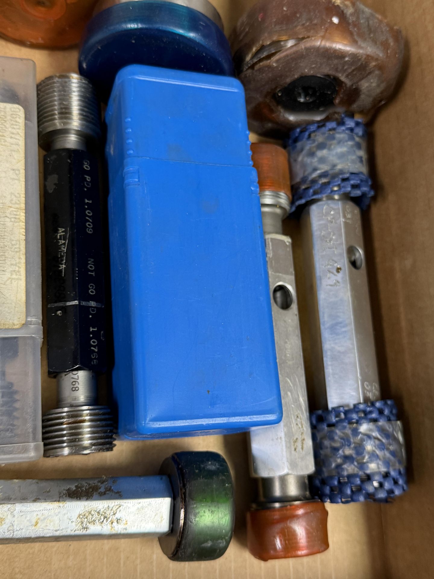 Box of Various Size Large to X-Large Threaded Plug Gages Go & No Go - Image 6 of 9