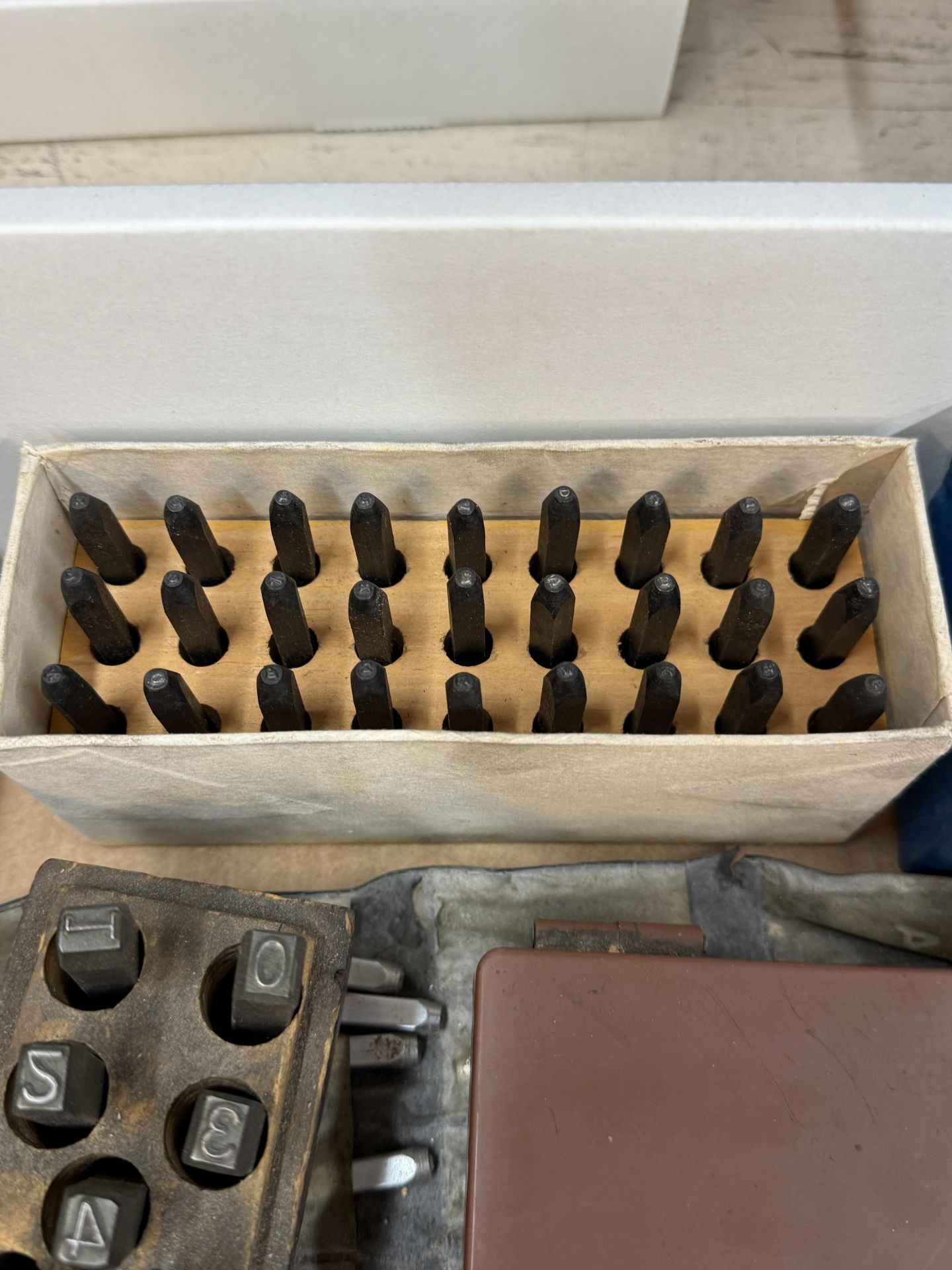 Various Number & Letter Impression Stamps - Image 6 of 7