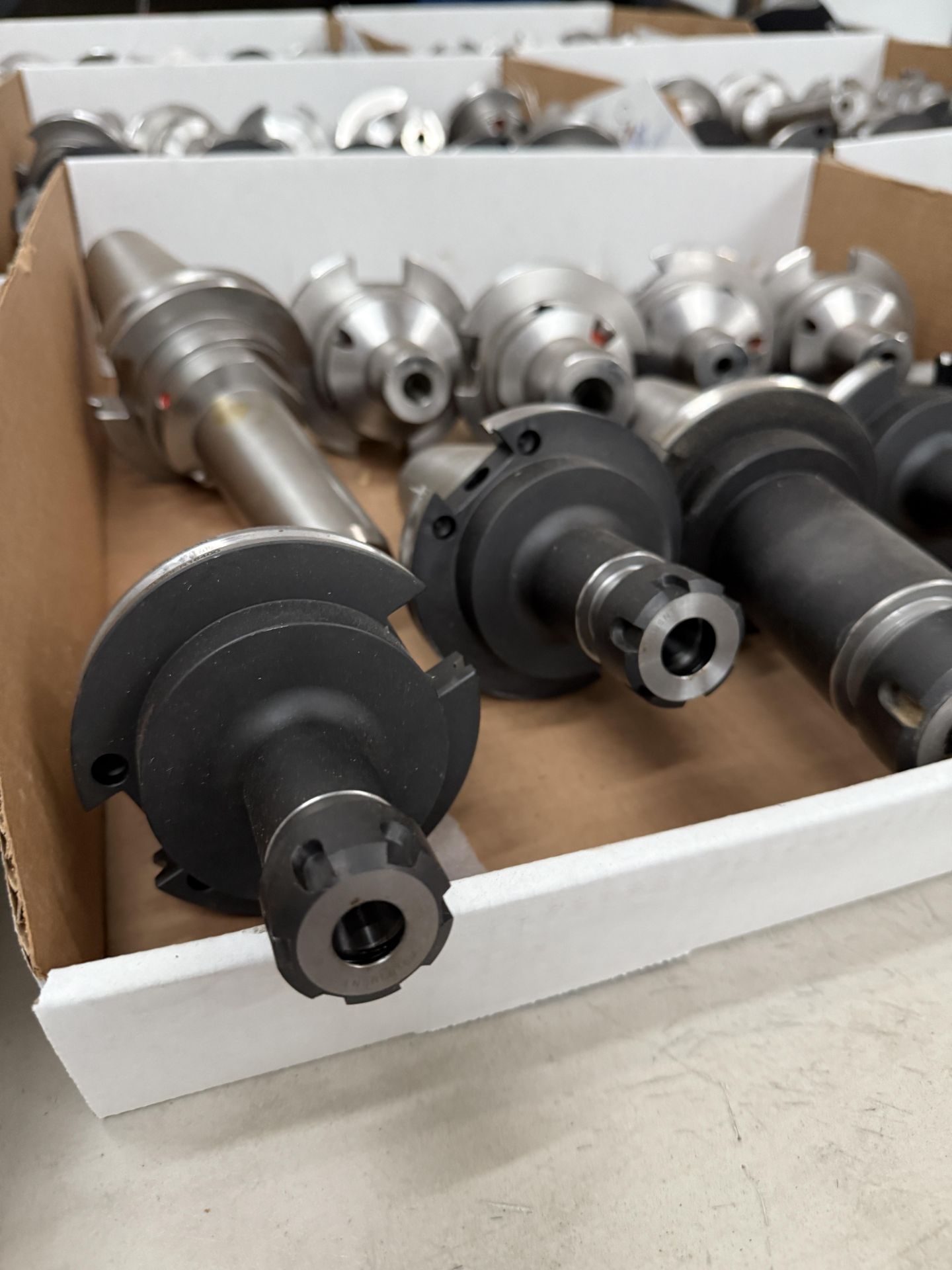 (10) Lightly Used Kennametal Erickson Through Coolant Cat 50 Holders ER-16-20-32 Collets with - Image 2 of 4