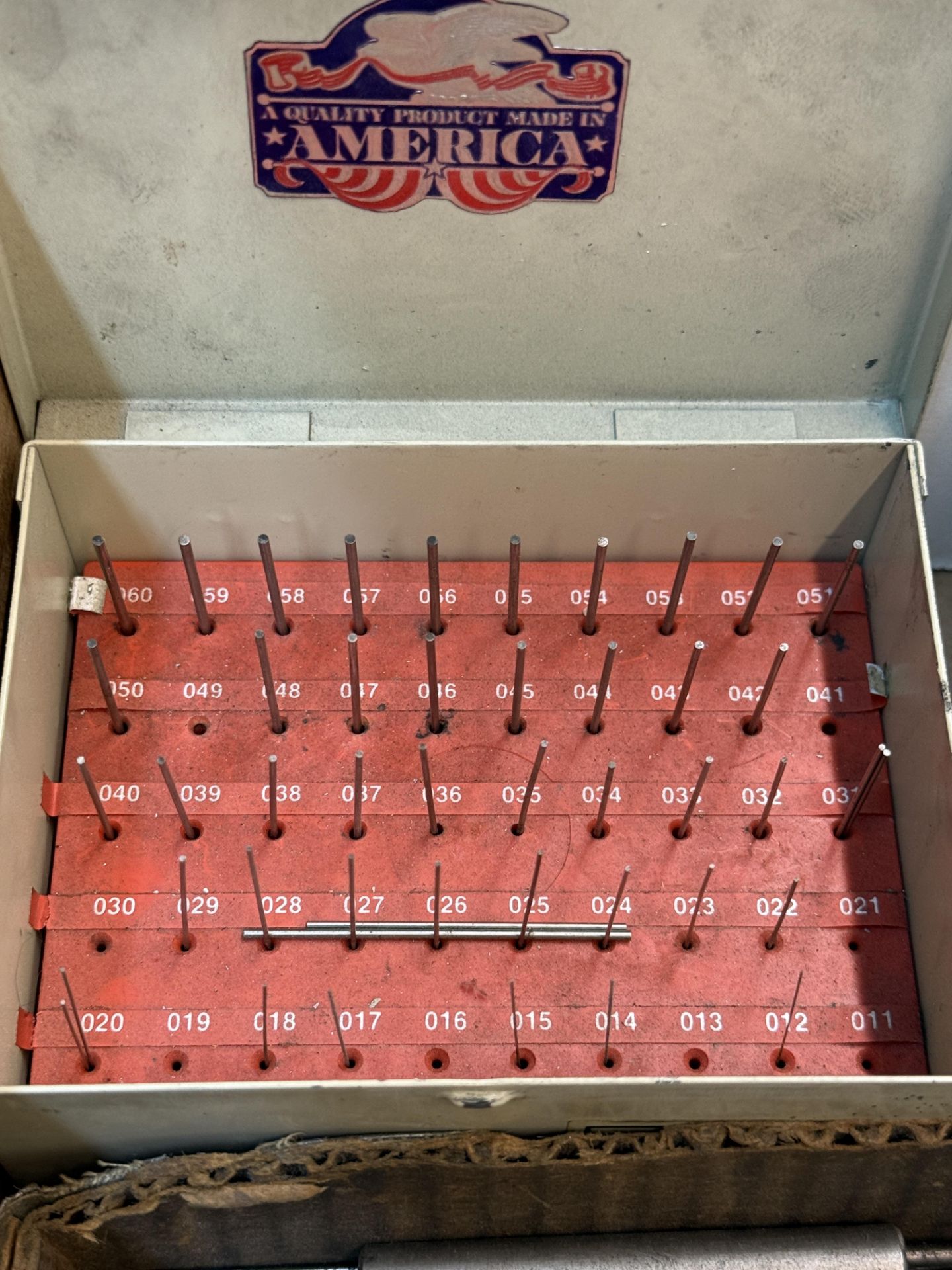 Box of Various .061-.250 Plus Incomplete, Vermont Gage .011-.060 Minus Incomplete, Various Size Ball - Image 5 of 10