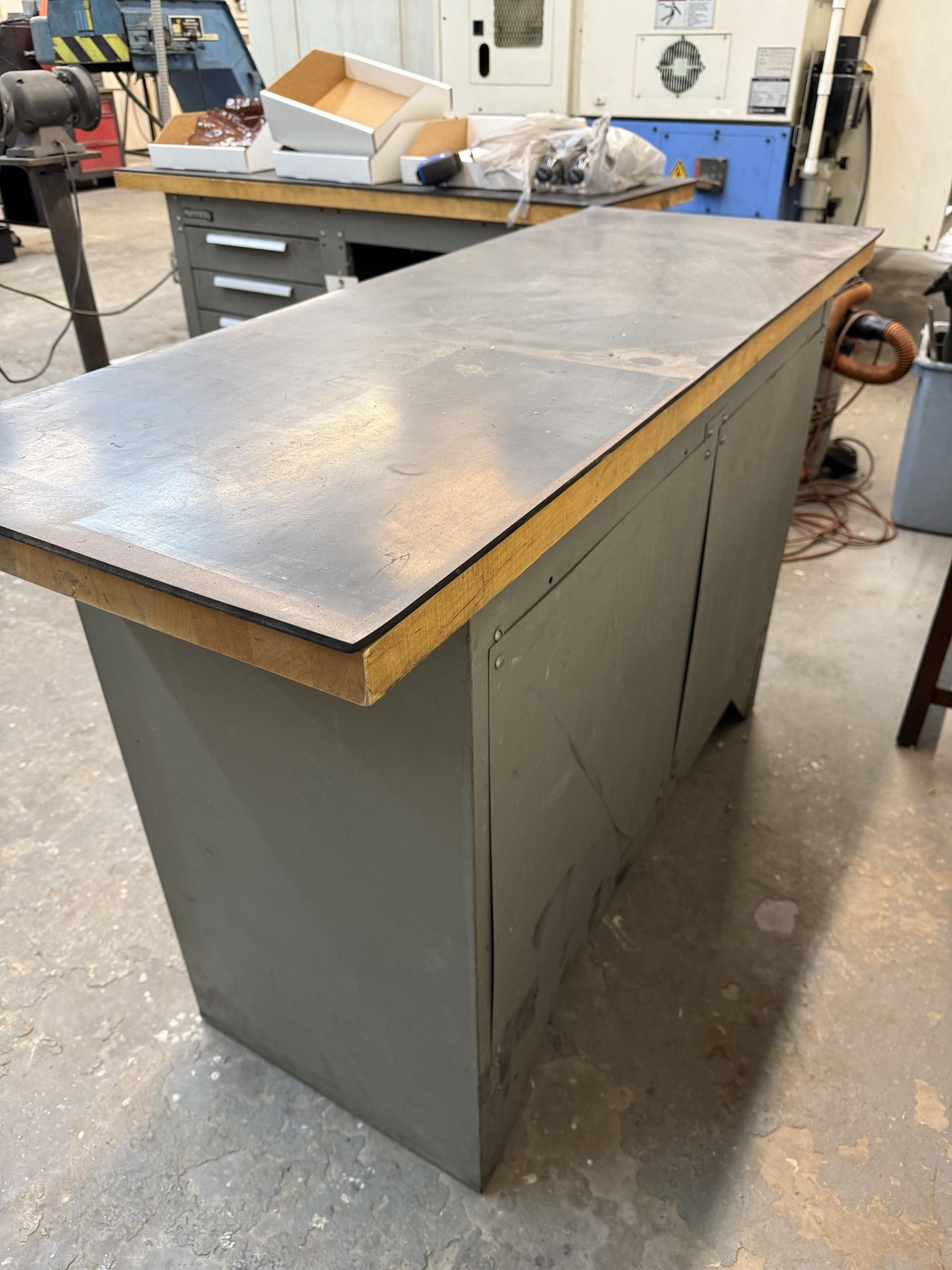 Kennedy 5 Drawer Work Bench With Wood Top & Rubber Matt 54" L x 20 1/2" W x 34 1/2" - Image 6 of 6