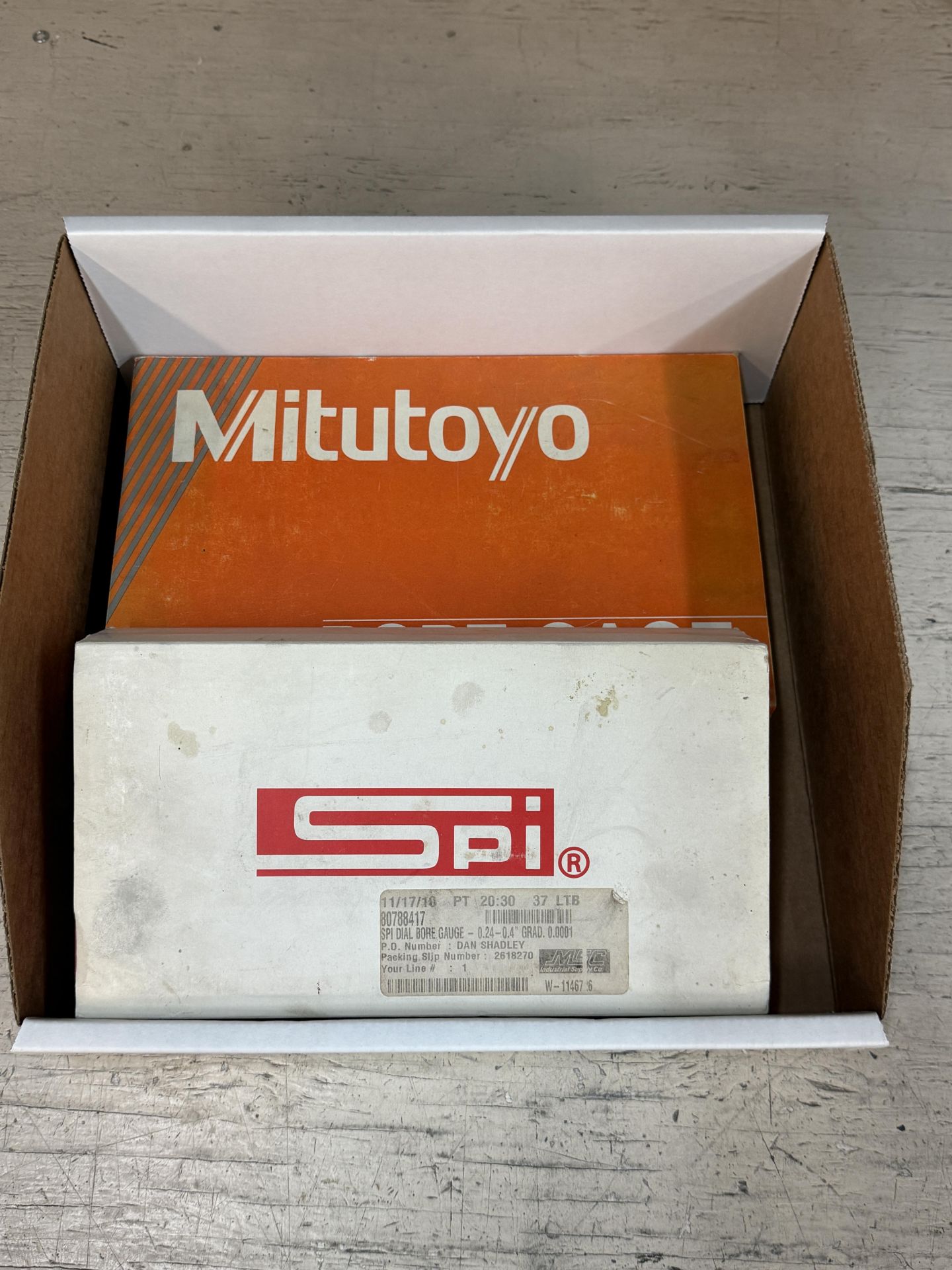 Mitutoyo Bore Gage 526-123 Set & SPI Dial Bore Gage Set 0.24" - 0.4" - Image 6 of 6