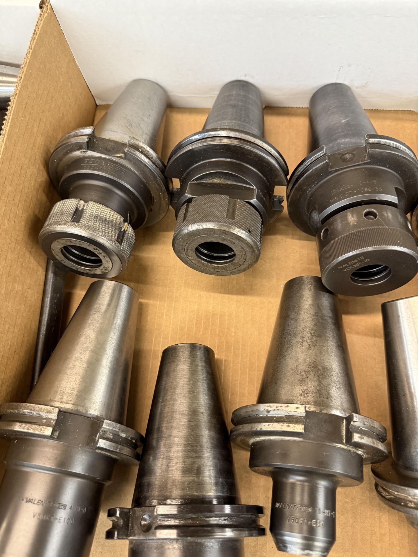(10) Various CAT 50 Tool Holders Includes, Valenite, Techanara, Command, Boring Bar & Collet - Image 5 of 5