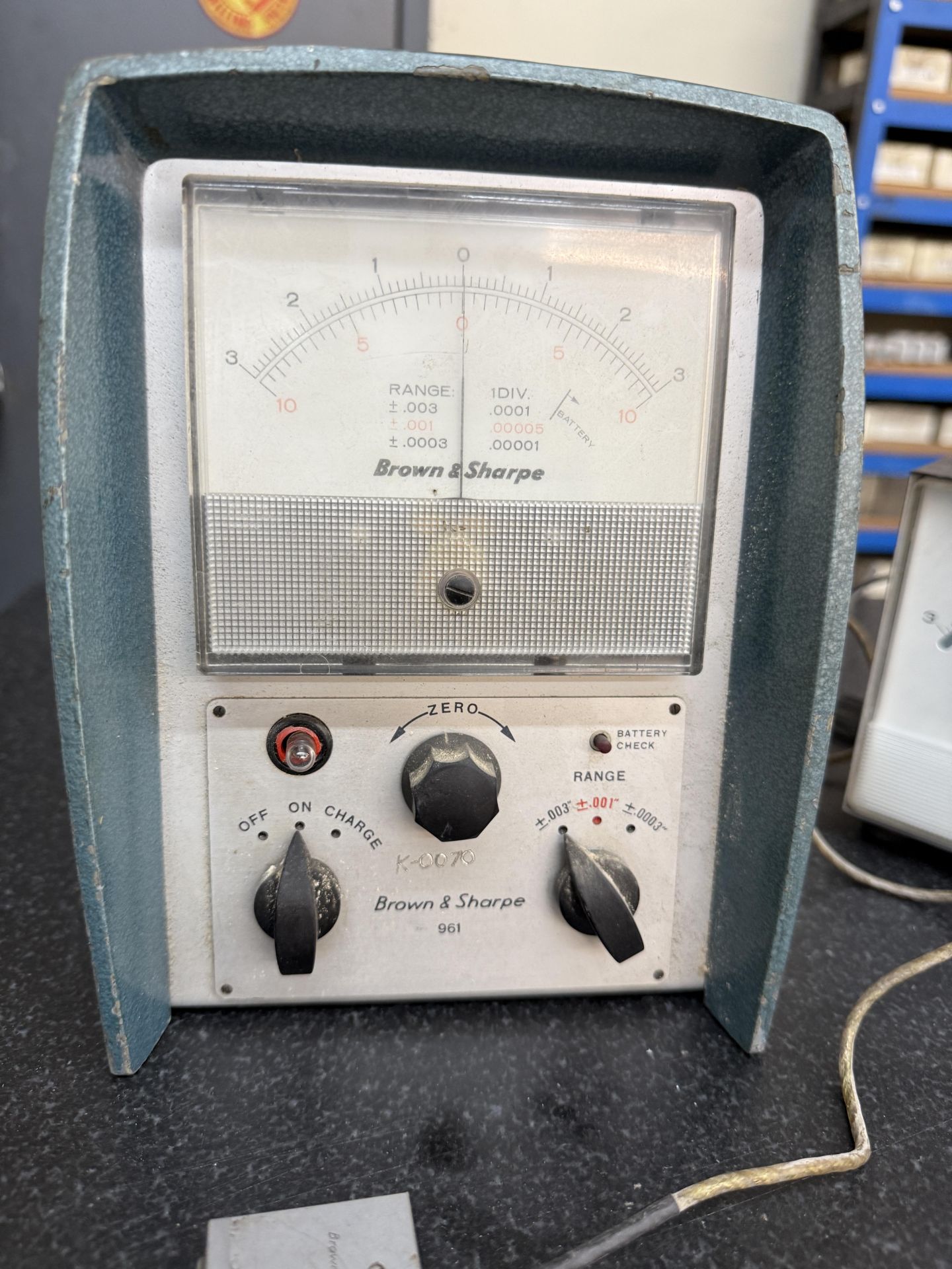 Brown & Sharpe 961 With Brown & Sharpe 980 Electric Indicator & Brown & Sharpe 1002 Electric - Image 2 of 9