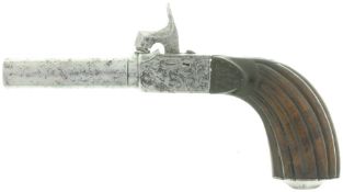 Perkussionspistole, Terzerol, belg., Kal. 10,9mm