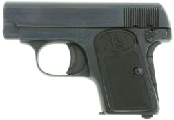 Taschenpistole, FN 1906, 3. Ausführung, Kal. 6.35mm