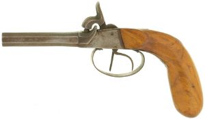 Vorderlader-Weinbergpistole, Doppellauf, Kal. 11mm