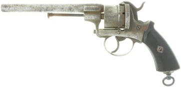 Stiftfeuer-Revolver, Lefaucheux, Open-Top, Kal. 9mmLef