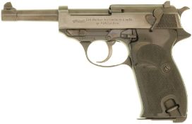 Pistole, Walther P38, Fertigung Ulm, Kal. 9mmP