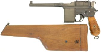 Reihenfeuerpistole, Mauser 712, Kal. 7.63Mauser