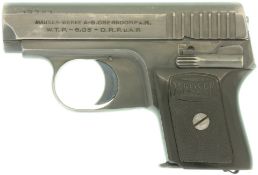 Taschenpistole, Mauser WTP I, Kal. 6.35mm