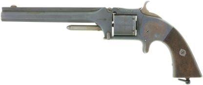 Revolver, belgische Kopie S&W Model No.2, Tip-Up, Kal. .32RF