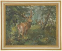 Jagdbild, Platzhirsch