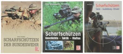 Konvolut von 3  Büchern, Scharfschützen